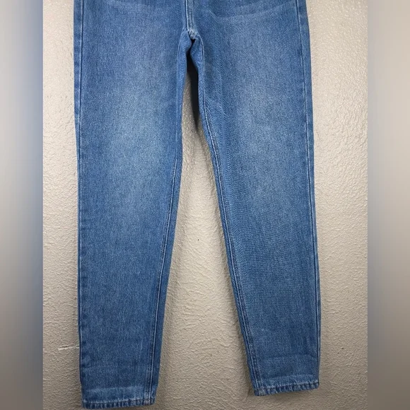 Princess Polly Seymour Mom Denim Womens Jeans High Rise Medium Wash Size 4 - Picture 4 of 11